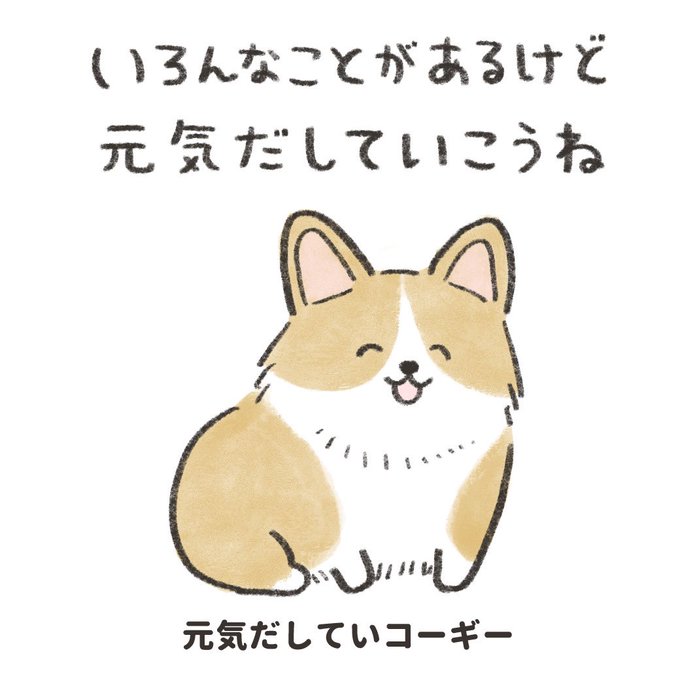 あなたに元気を出してほしいコーギー (再掲)