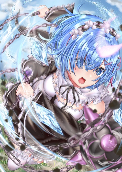 レム  #rezero #rem #リゼロ #イラスト