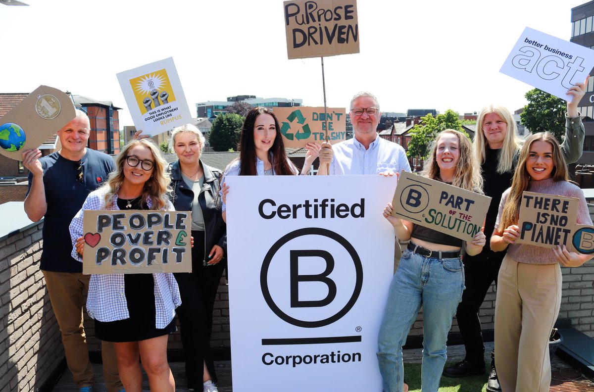 We’ve been delighted to see the news of our B Corp certification picked up by the media, resulting in over 5,500 coverage views 🌎🏆 ow.ly/lumt50OTr97 #BCorp #sustainability #ethics #community #Rumpus