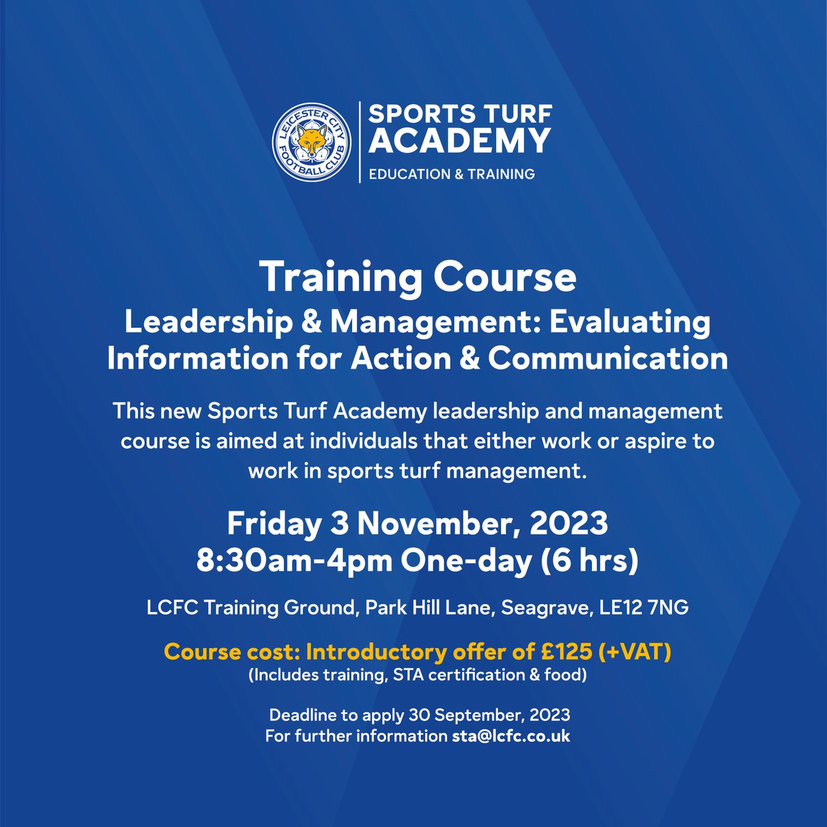 Sports Turf Academy tweet media