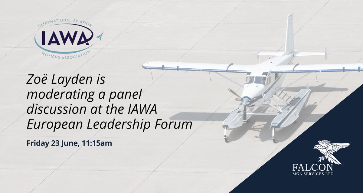 FalconMga's tweet photo. Are you attending the @Inspire_IAWA  European Leadership Forum? Make sure to catch our Chief Business Officer, Zoë Layden, moderate a topical panel discussion on 'Business and General Aviation: Facing the challenges'. Find out more: https://t.co/GZzpYXLrKx https://t.co/DDDtWpAqqv