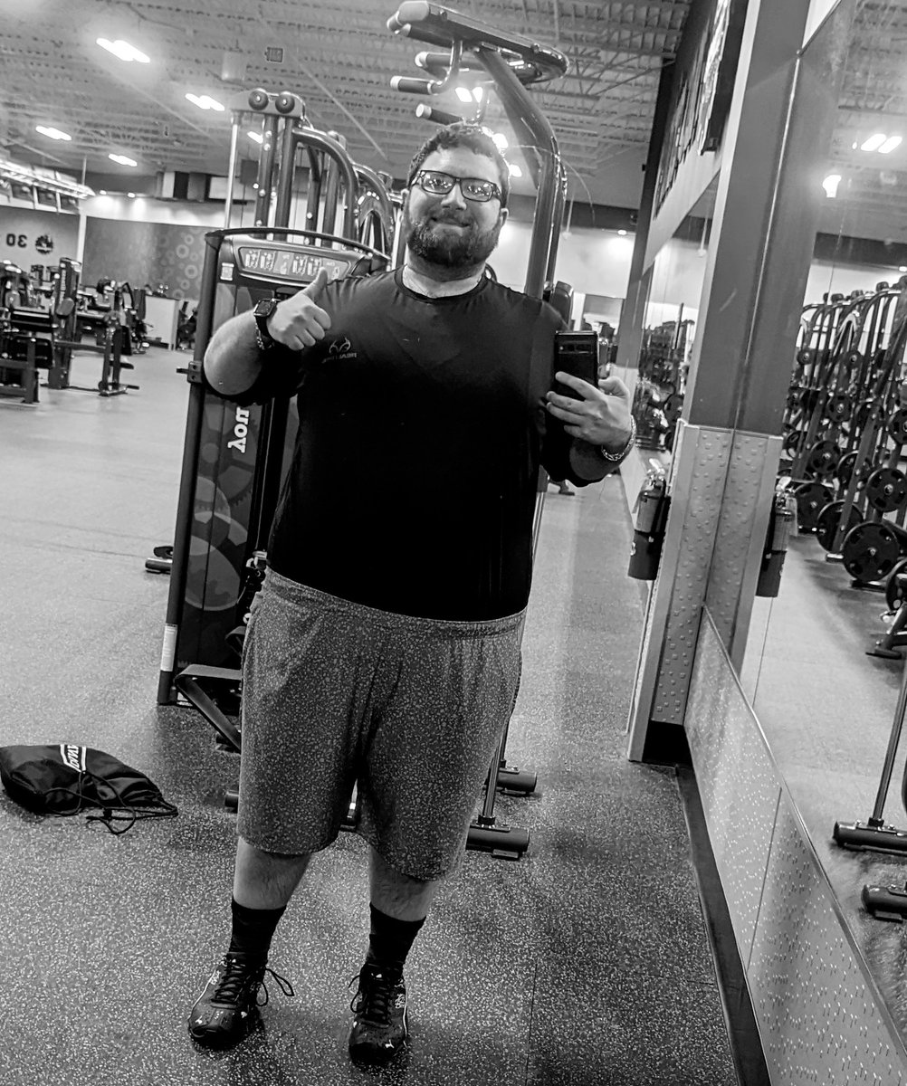 DaveEDanna's tweet photo. I didn't feel like going to the gym today.

So I got up at 4am &amp; went to the gym. https://t.co/mEL6dDf25C