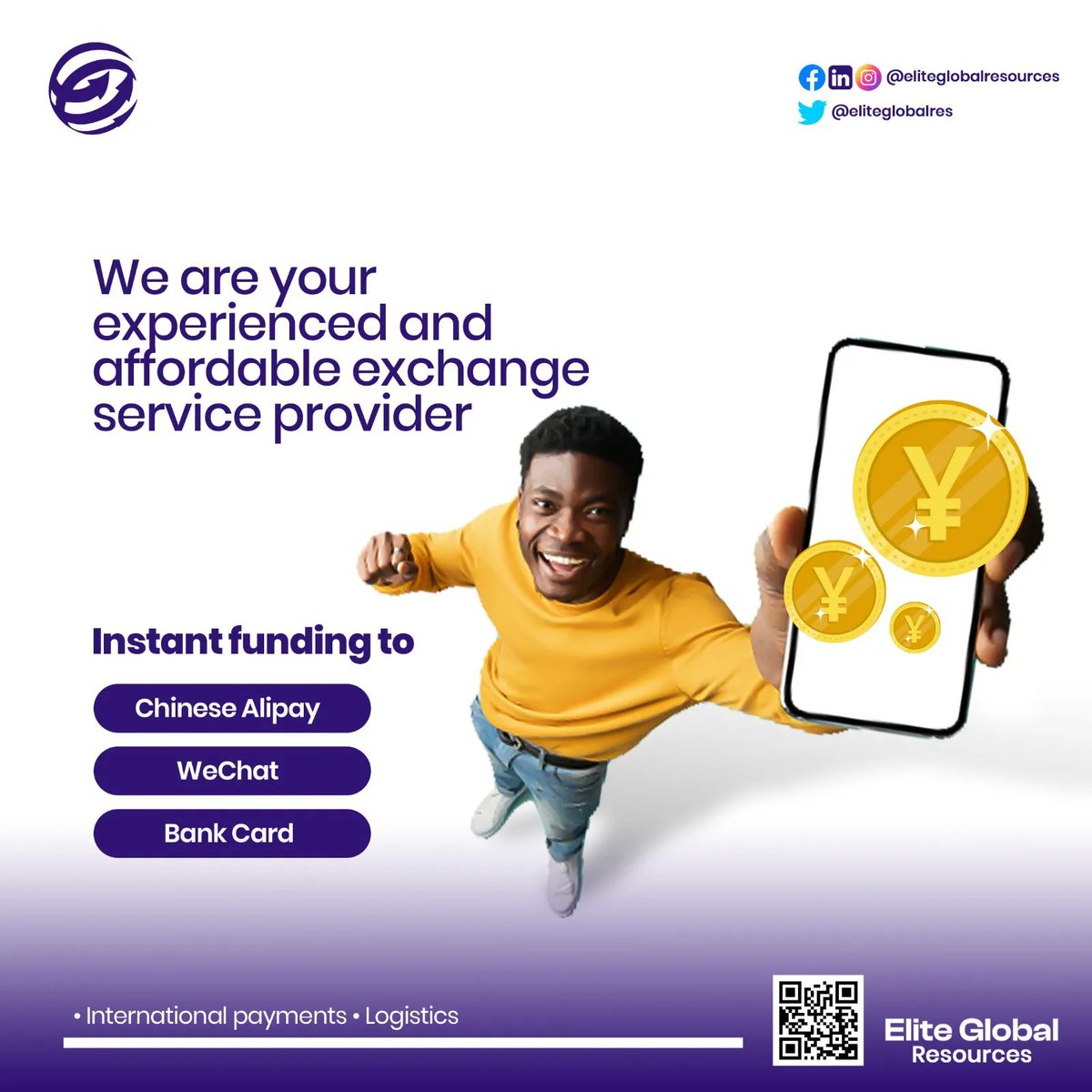 eliteglobal_sp's tweet photo. We are your experienced and affordable rmb exchanger. Do business with the right vendor.

Enjoy juicy rate 😜 when your buy bulk Chinese RMB as an agent

#eliteglobalresources #rmbpayment #chinapayingagent #importationbusiness #lagosbusinesswomen #preodernigeria https://t.co/QV8gu6EmWD