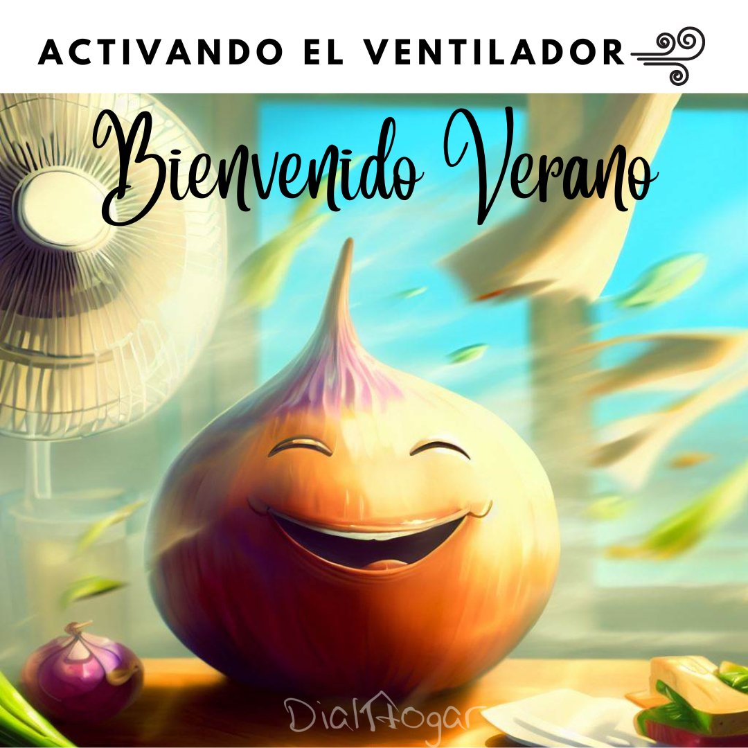 Hoy comienza el verano. ¡Adelante ventiladores!