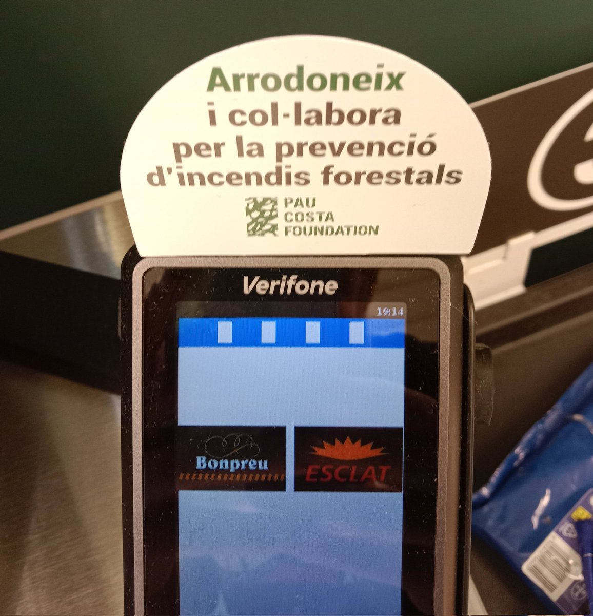 Si teniu l'oportunitat de comprar en el Bon Preu, podreu col·laborar amb la <a href="/PauCostaF/">Pau Costa Foundation</a>.