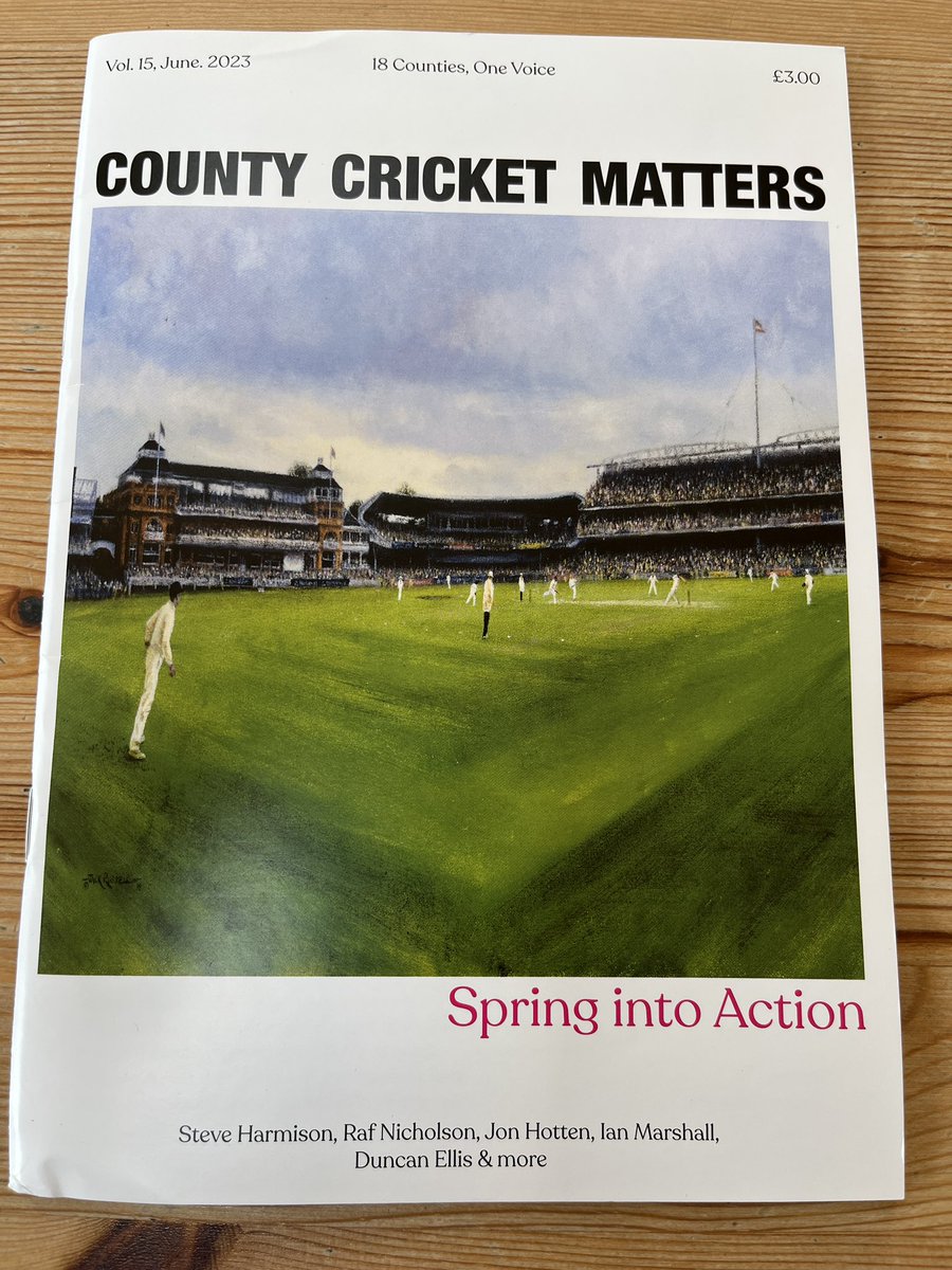 Something to take my mind off an Ashes defeat…@AnnieChave @WG_RumblePants #countycricket @MattersCounty