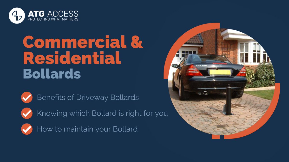 Thinking about investing in a driveway bollard?

We have a bank of guides to help you every step of the way…

✅ Benefits of Driveway Bollards
✅ Knowing which Bollard is right for you
✅ How to maintain your Bollard

View here:bit.ly/42OffQa