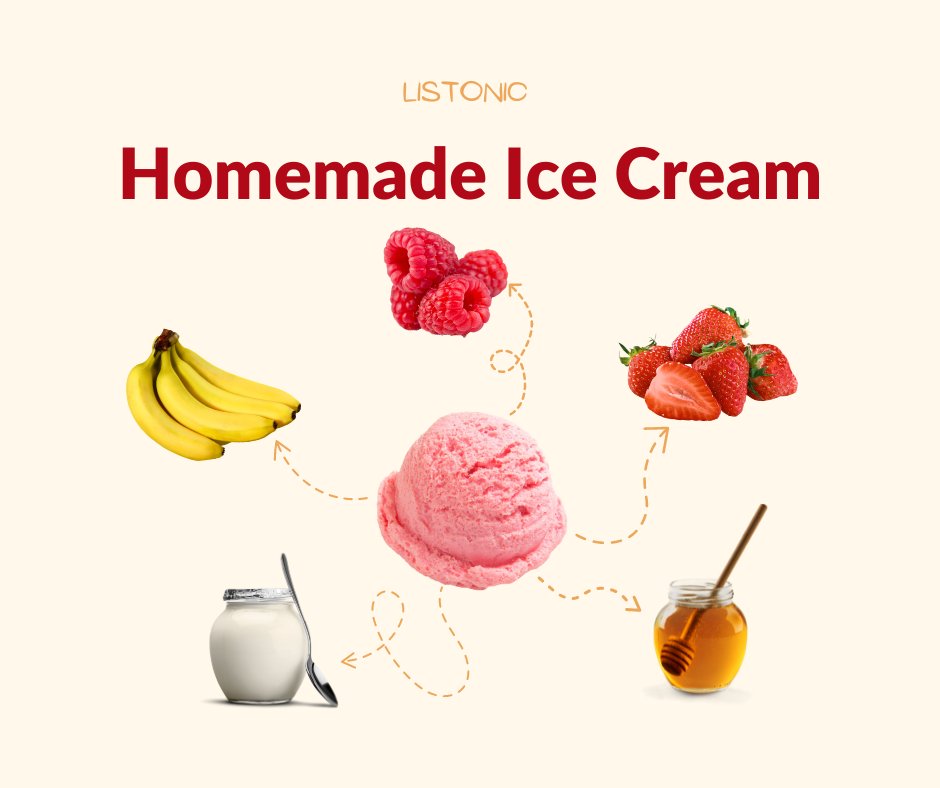 Celebrate the first day of Summer with homemade ice cream ☀️