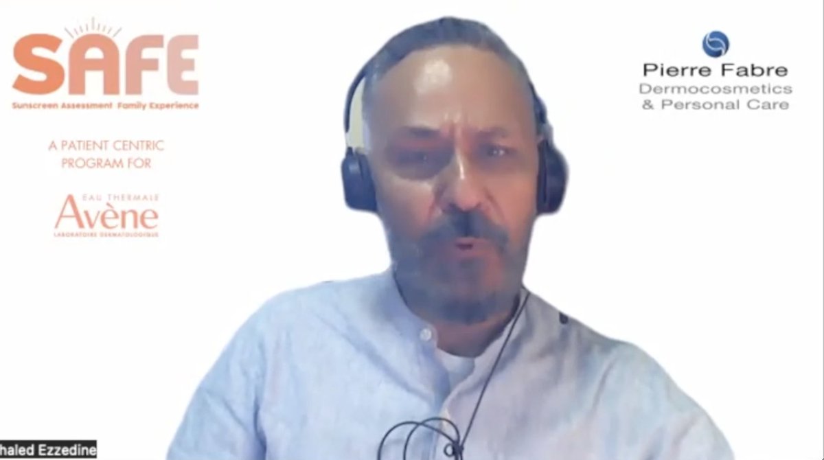 ☀️Rencontres #FestiComSanté X @PierreFabre
« Pour être entendu & compris par les plus jeunes, en termes de #prévention #solaire, l’usage des réseaux sociaux parait particulièrement intéressant »
✔️ Pr K. Ezzedine – @GHUMondor #socialmedia