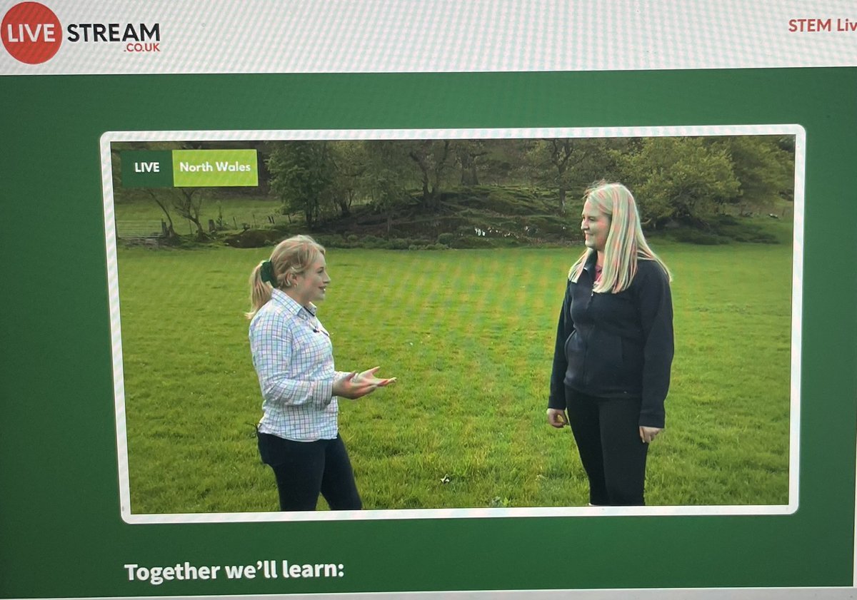 @NFUCymru excellent live lessons with @SionedDavies98 & @FflurMcnaught has commenced🌟 20,000 school pupils watching today! #welshfarmingweek