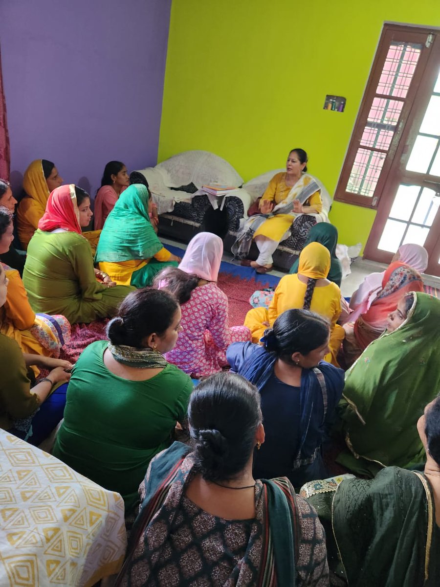 #atari1
Training on making Potato and  Millets Papad  imparted to 23 women of Village-Dhaulakuan. Participants are also sensitised to include Millets in their daily diet for good health.