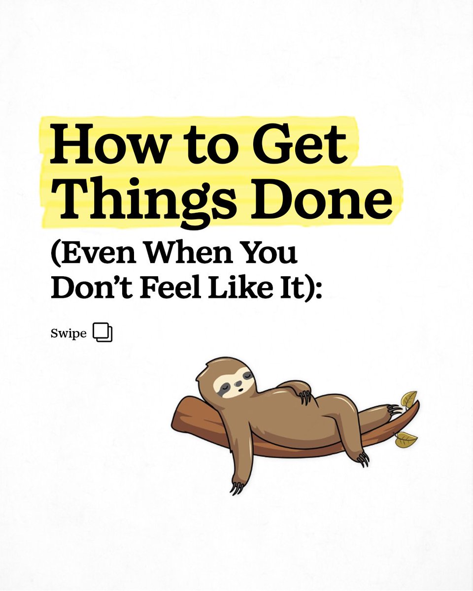 How To Get Things Done even When You Don t Feel Like It a Visual youtube