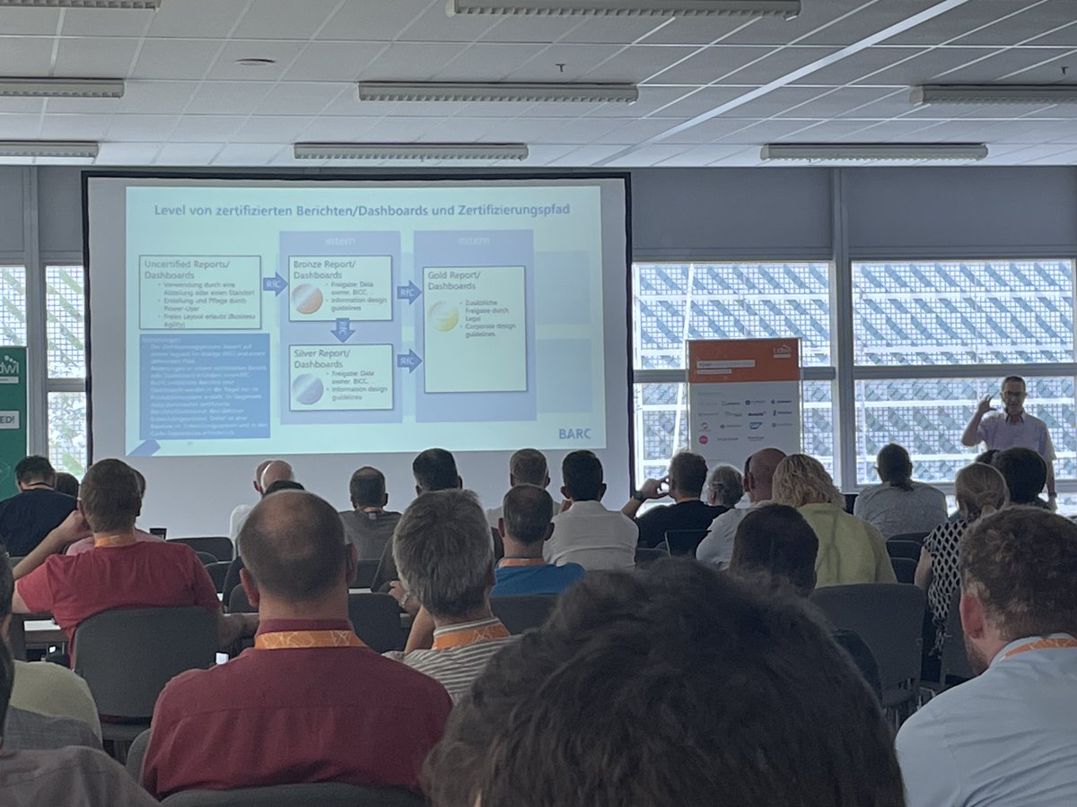 BWmentor (@bwmentor) on Twitter photo Ansatz "Reportzertifizierung": Levels von zertifizierten Berichten. Governance, Anforderungsentsprechung, Verlässlichkeit, Input von der @barc_research auf #tdwimuc / <a href="/tdwi_eu/">TDWI EUROPE</a> Ansatz "Reportzertifizierung": Levels von zertifizierten Berichten. Governance, Anforderungsentsprechung, Verlässlichkeit, Input von der @barc_research auf #tdwimuc / <a href="/tdwi_eu/">TDWI EUROPE</a>