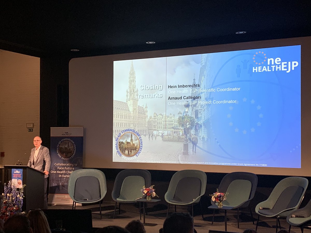 #OHEJPConference2023 Final remarks by @HeinImb Go beyond results, Feedback, Involve civil #society, Network, … @OneHealthEJP ➡️ @MedVetNet Let’s think #4BigCs #OneHealth #OneHealthForever @sciensano @Anses_fr @EFSA_EU @GZoonoses @bfrde @UNEP