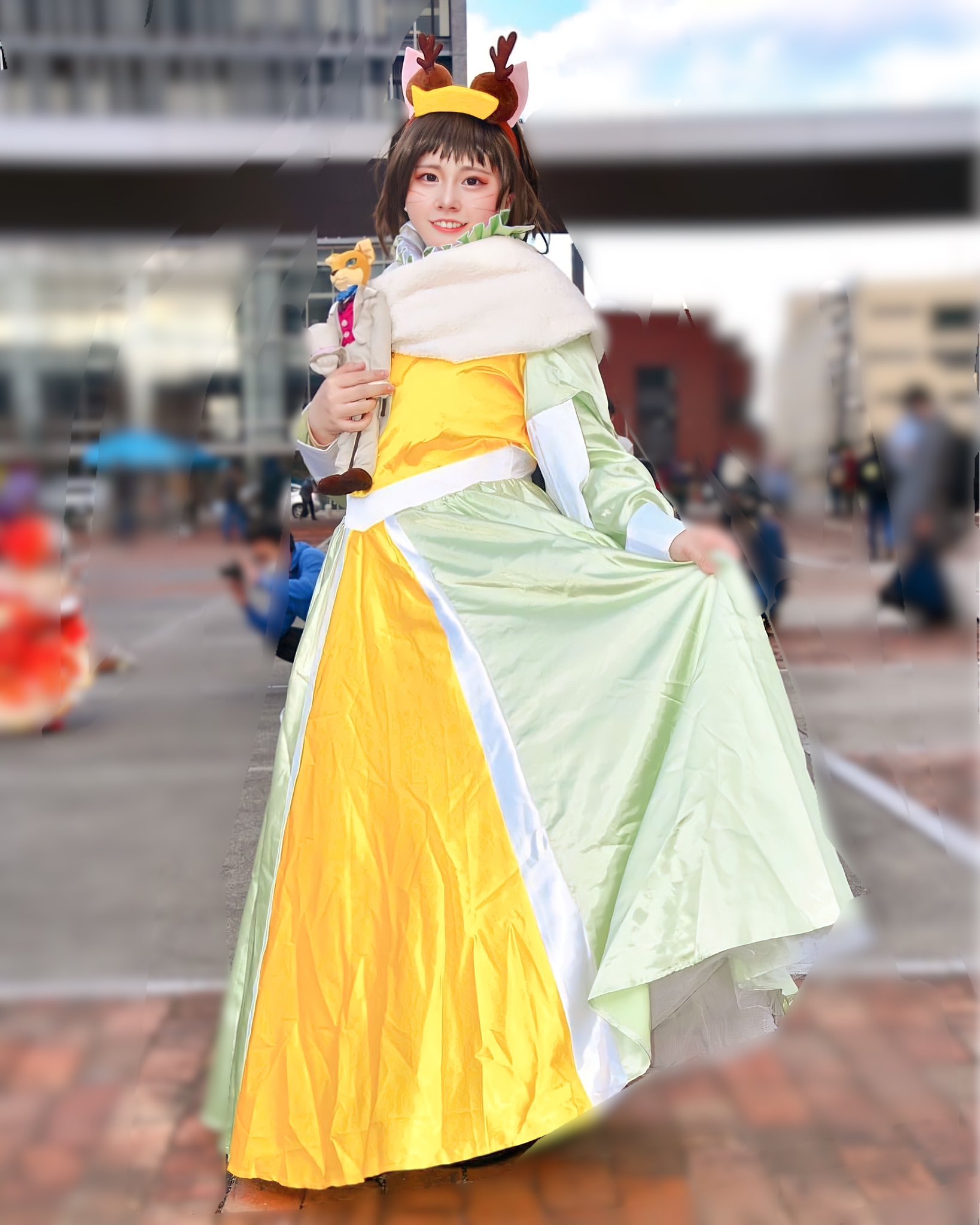 猫の恩返し吉岡ハルコスプレ衣装バロン