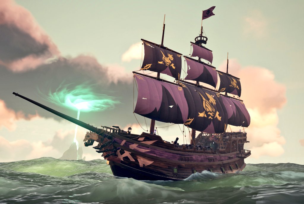 Ship appreciation post 'Ye Old Salt Grinder' #SeaOfThieves