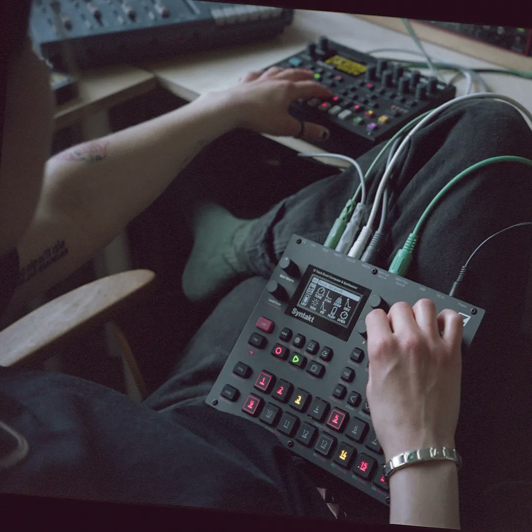 Pair #Digitone and #Syntakt, and unlock vast sonic possibilities with all the melodic and percussive flavors you can imagine, right on the tip of your tongue. Explore more: buff.ly/3qMahpw