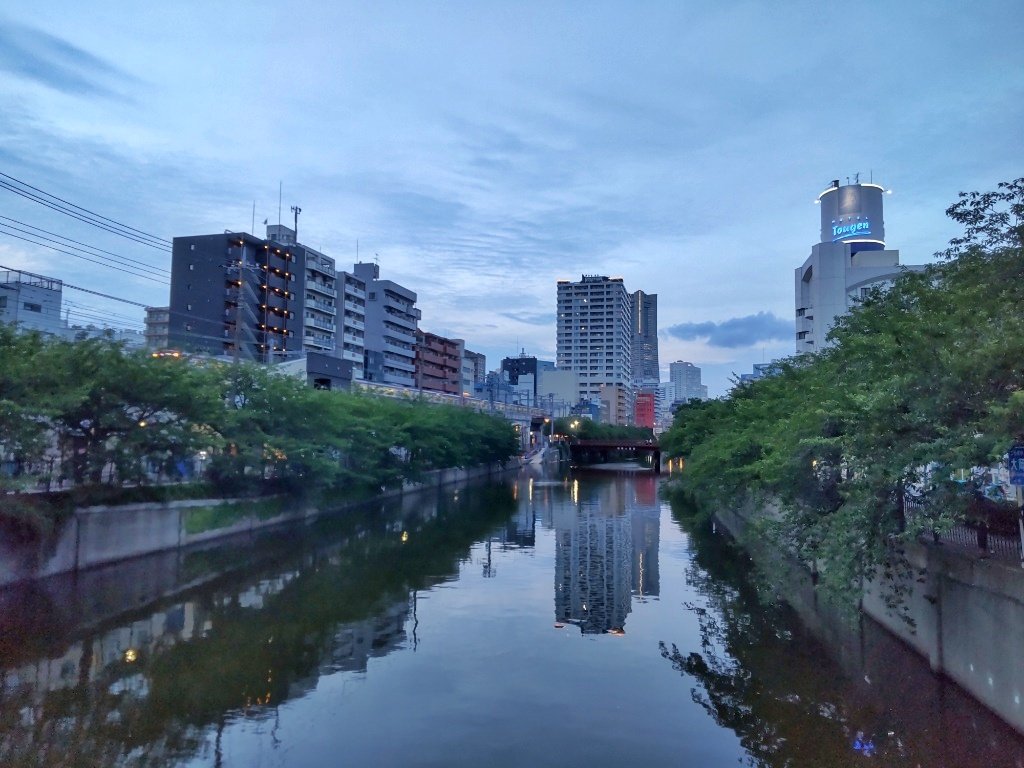 今日も一日お疲れ様でした〜😁大岡川より👍
 #横浜 #イマソラ #写真好きな人と繋がりたい