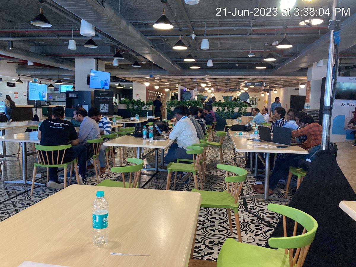 TechButthead's tweet photo. 1) Lots of #BUILD ING
2) Lots of #Coding
3) Lots of Discussions
4) Lots of Working
4) Lots of Developing #APPS on #Freshworks Platform with #FreddyCoPilot
happening at @FreshworksInc’s #FreshworksDevSummit AKA #BuildMoreBeMore #Developer #HandsOnLabs :- https://t.co/Q1OtEzeFcU