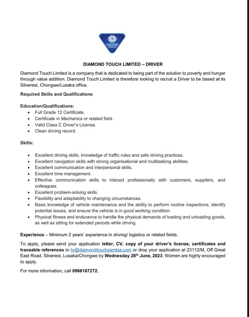 LauraMiti's tweet photo. Job Opportunity https://t.co/kAiU3ZMdJ5
