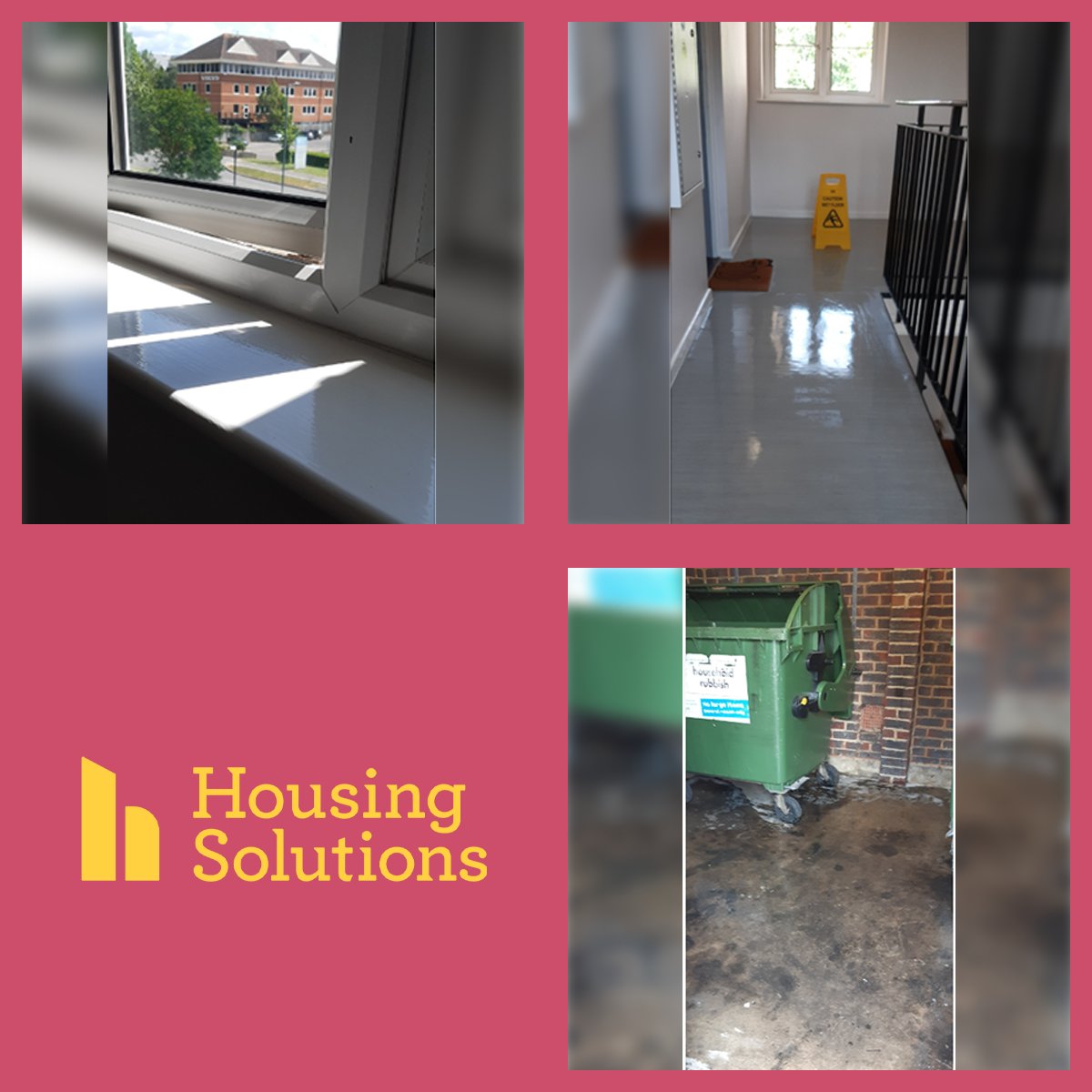 HS_Homes's tweet photo. The weekly cleaning done by our estates team at Phoenix Court, including sweeping and scrubbing the bin stores, has resulted it looking squeaky clean and shiny!
#maidenhead #RBWM #ourHS https://t.co/PZkbLm1eMn