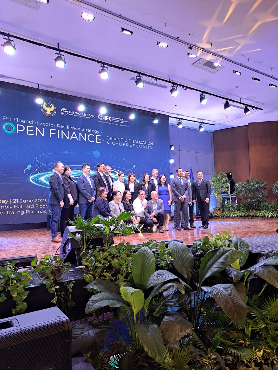 TonikBank's tweet image. Ready to take the digital leap? 

The Bangko Sentral ng Pilipinas (BSP), in collaboration with the World Bank, and the International Finance Corporation (IFC) has officially launched the Open Finance Pilot today!

#OpenFinancePH