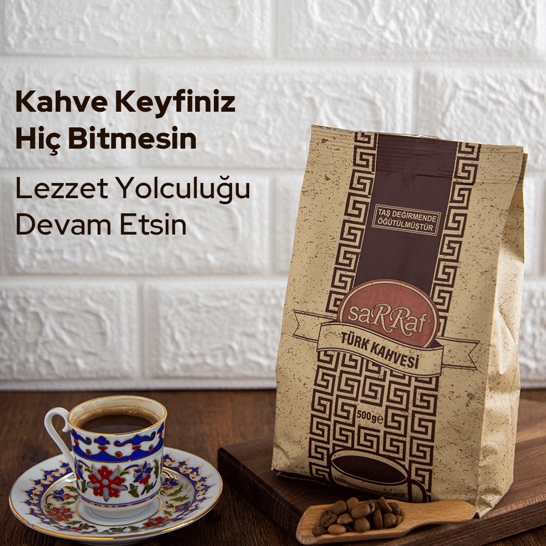 Kahve keyfiniz hiç bitmesin, lezzet yolculuğunuz devam etsin diye 500Gr seçeneğimize e-pazar yerlerinden ulaşabilirsiniz. ☕️

#SarrafKahve #Kahve #TürkKahvesi #Coffee #TurkishCoffee #KahveKeyfi #TazeKahve #KuruKahve #500Gr