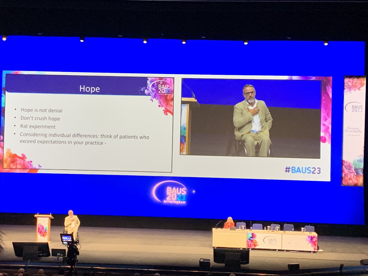 Amazing message from @mobelal3 at #BAUS23