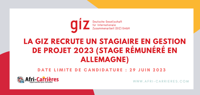africarriere's tweet photo. La GiZ recrute un Stagiaire en gestion de projet 2023 (stage rémunéré en Allemagne) - https://t.co/YPWDn50ZAA - La Giz recherche un stagiaire en Gestion de Projet dans le programme mondial "Scaling digital Agriculture Innovations through Start-ups (SAIS). https://t.co/SWEtRYNbMe