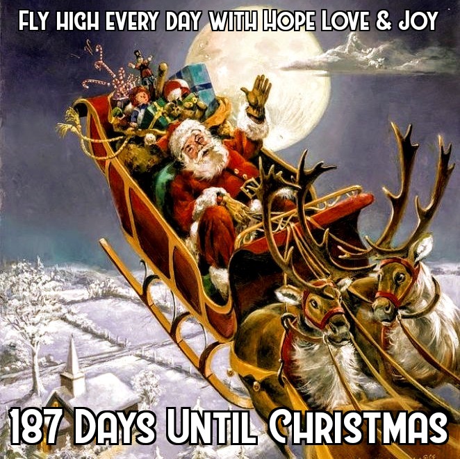 Happy Wednesday Everyone! Let the Hope , Love & Joy in your heart take flight to share with everyone around you. Have a blessed day & be a blessing.

#christmascountdown #christmas #countdowntochristmas #HopeLoveJoy #blessing #blessed #wednesday #believe #share #eastcoastsanta