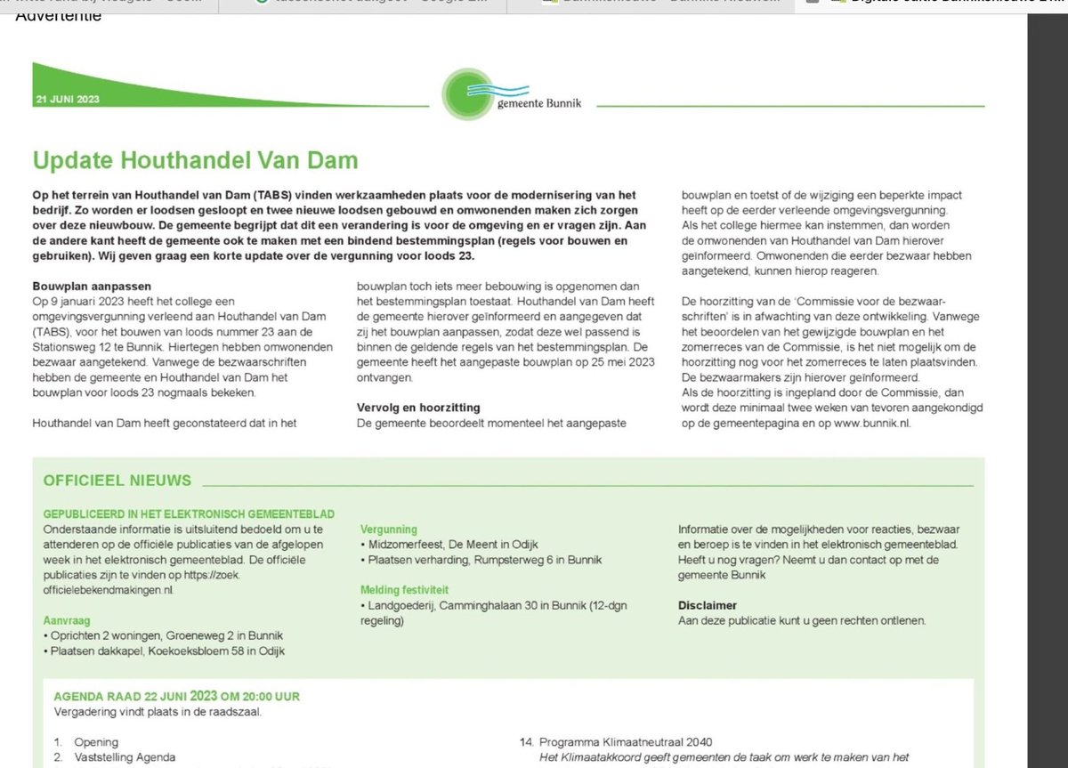 Saskia te Velde 🏃♀️🚴♀sportdoetmeer (@tevelderesearch) on Twitter photo Fijn om op deze manier geinformeerd te worden door <a href="/gembunnik/">Gemeente Bunnik</a> .
De grote vraag: hoe werkt dit nu de gemeente onder #toezicht staat van de provincie?
Nog steeds geen antwoorden mogen ontvangen Fijn om op deze manier geinformeerd te worden door <a href="/gembunnik/">Gemeente Bunnik</a> .
De grote vraag: hoe werkt dit nu de gemeente onder #toezicht staat van de provincie?
Nog steeds geen antwoorden mogen ontvangen