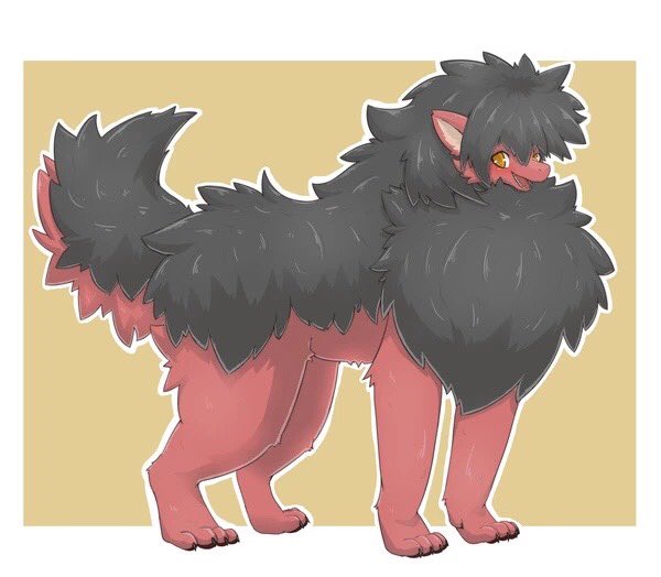 「四つ脚描きます!(オリキャラ1匹しか居ないしなんなら犬でも猫でもない謎の生物)」 