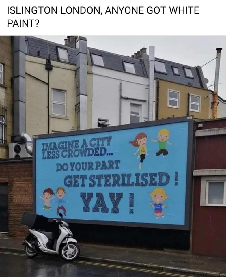 Disgusting! Alternatively, stop immigration!