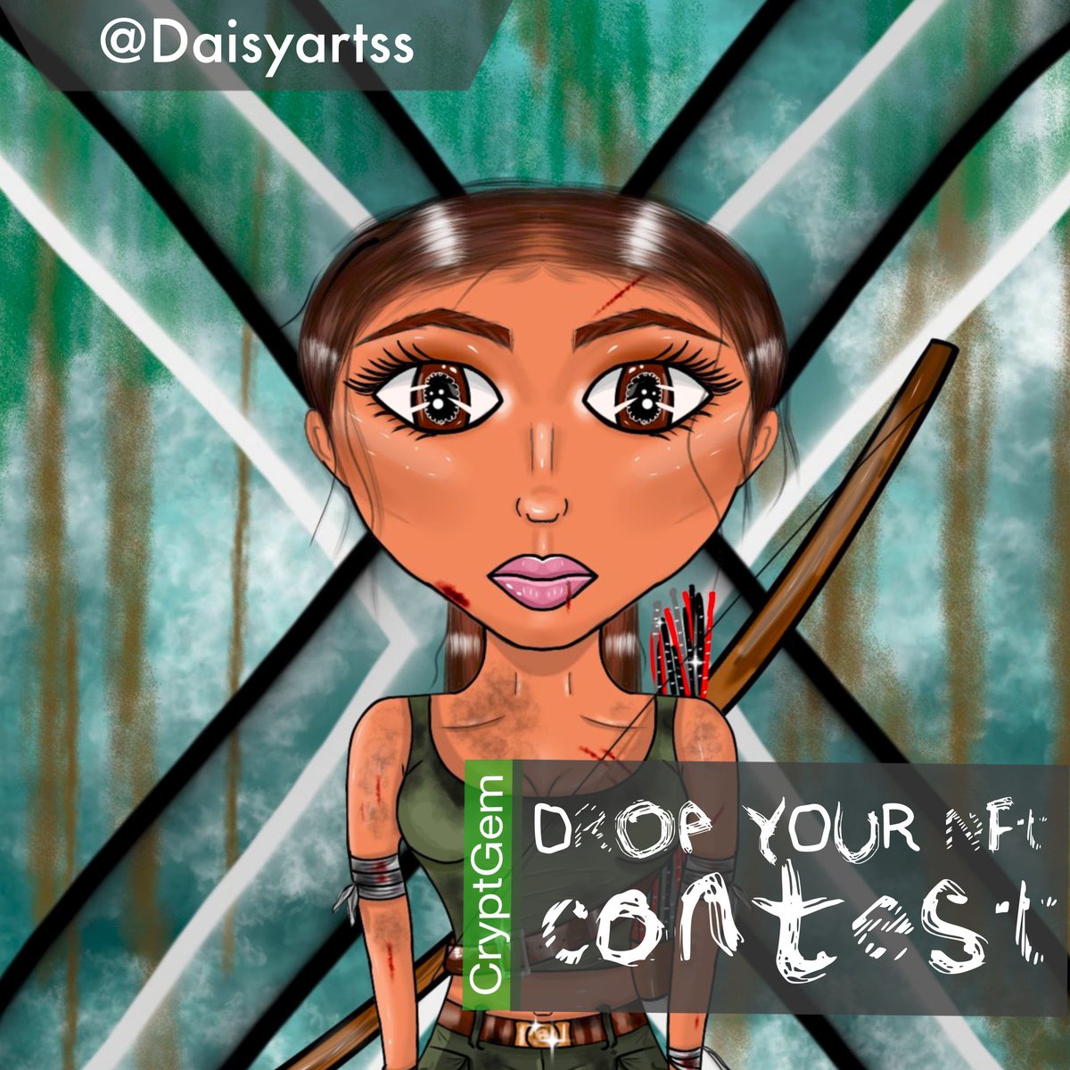 🎗️ Drop Your NFT Contest🎗️
  The community has chosen

        🔥 Number 1 Pick 🔥                  
               @Daisyartss 

Judges are now casting votes !  
                     For the
       Drop Your NFT Award !