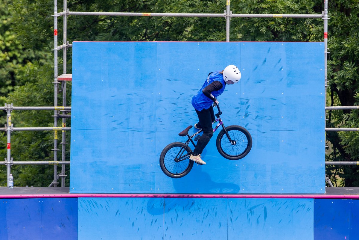 2027istanbul's tweet photo. Ready, steady, go!
BMX Freestyle competition has begun 🤩 https://t.co/3WddBELZIg