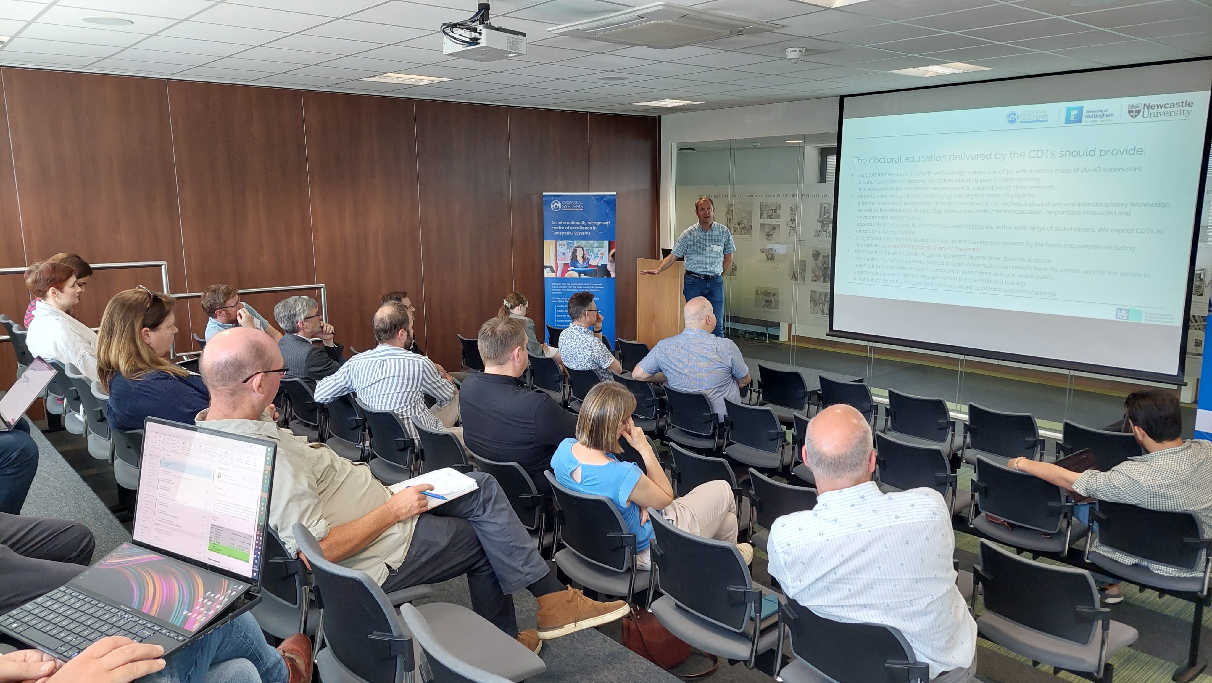 Geospatial Systems CDT on Twitter "Kicking off a at Milton