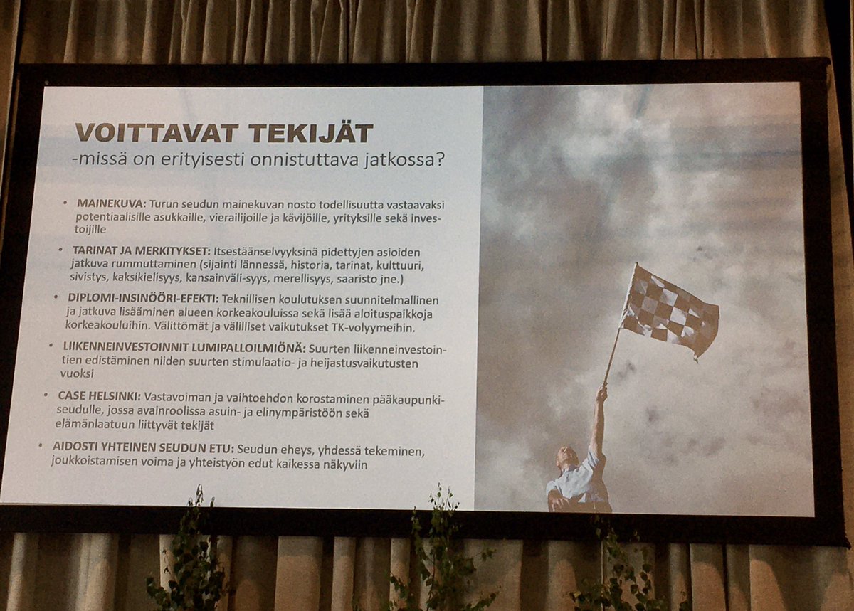 Turun #Seutufoorumi pohtii miten kasvusta pidetään yhdessä kiinni. <a href="/timoaro/">Timo Aro</a>"n voittavilla tekijöillä saadaan kaikki potentiaali käyttöön.