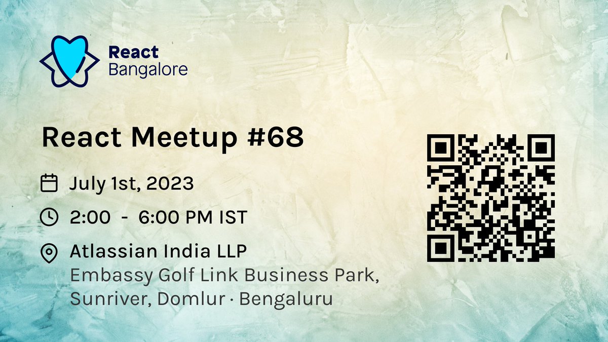 ReactBangalore's tweet image. We are hosting a React meetup at @Atlassian on July 1st.

Propose a talk if you like to speak at this meetup

meetup.com/reactjs-bangal…