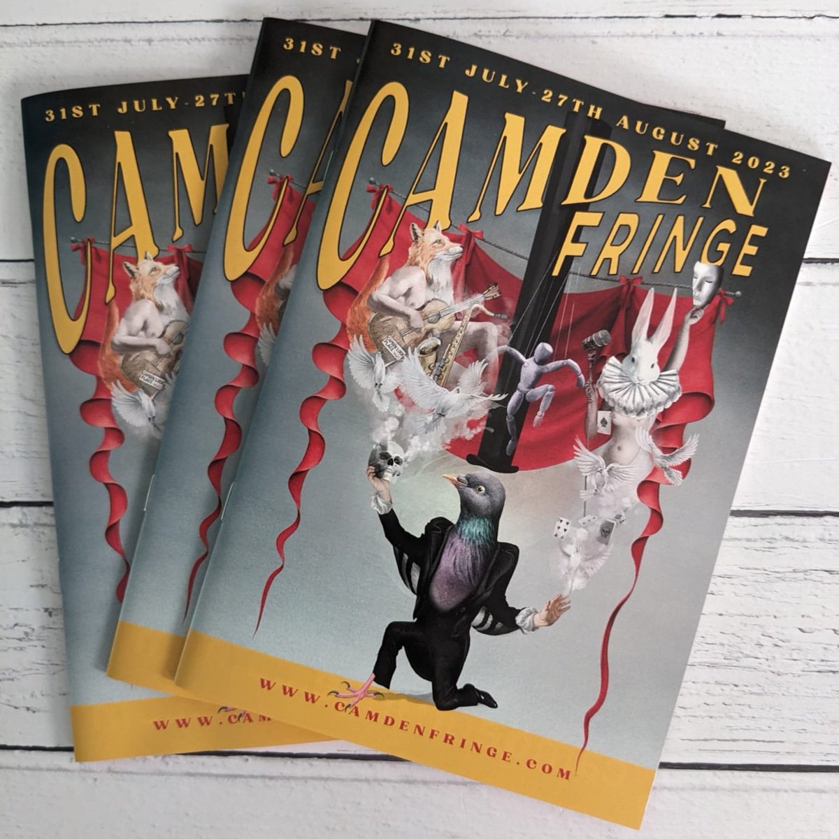 Exciting development! Our brochures and posters have arrived off the printing presses. They'll be destributed to venues shortly.
👀👀👀