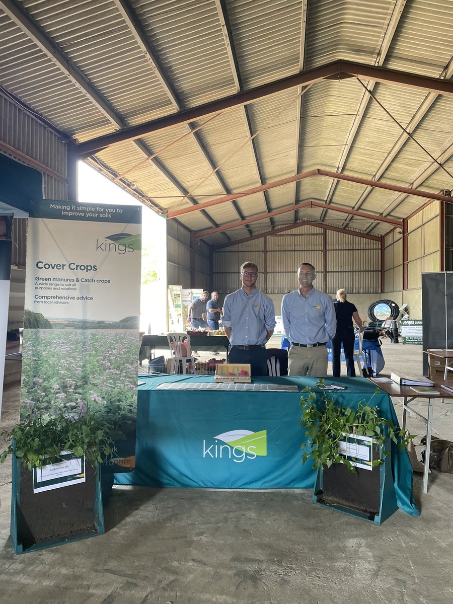 Placement student, Charlie Brown &amp; #MyCompliance advisor, Rogar Mason are at the #WalshamLeWillows #3DThinking open day. Charlie has been talking to visitors about mixtures that are best suited for pollinators. Roger has been supporting with plans for the new SFI standards.