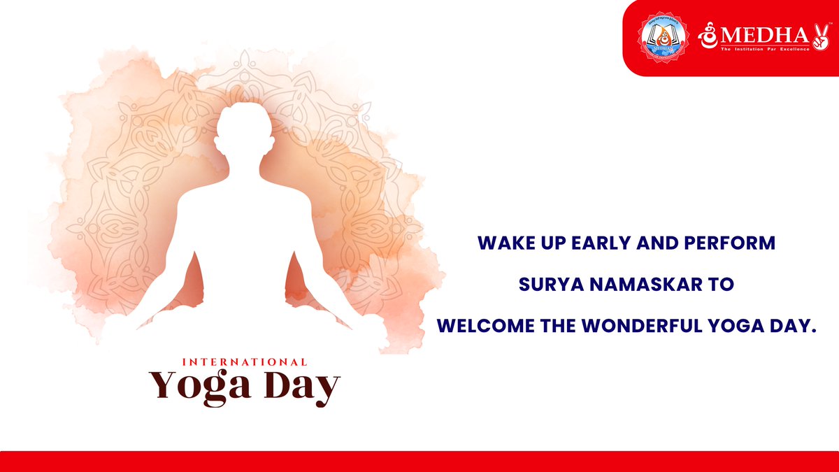 International yoga day
WAKE UP EARLY AND PERFORM SURYA NAMASKAR TO WELCOME THE WONDERFUL YOGA DAY.
.
.
.
.
.
.
.
#Wednesdaymotivations #InternationalYogaDay