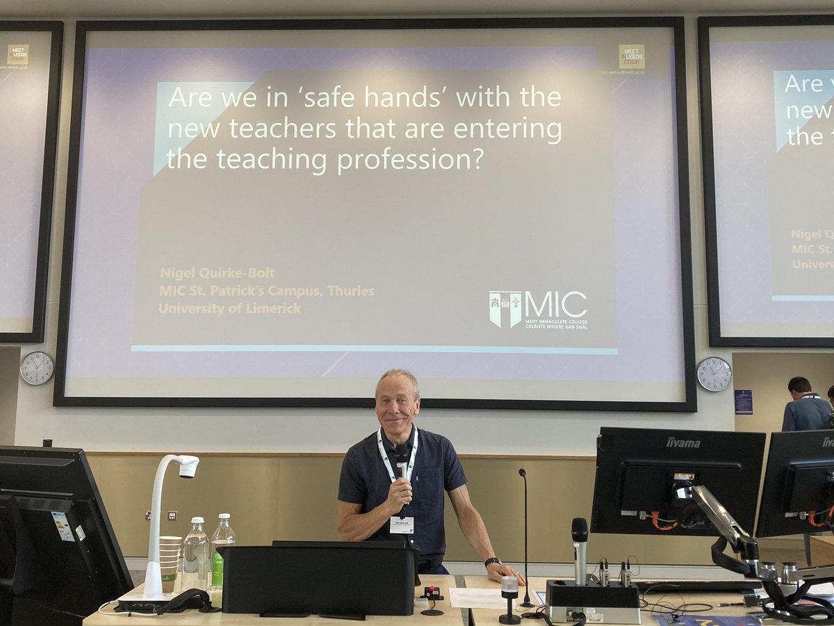 Nigel on the stage and presenting at the International Fairtrade conference in Leeds University.  Nigel was your presentation just a ‘yes’ or a ‘no’? 😉
