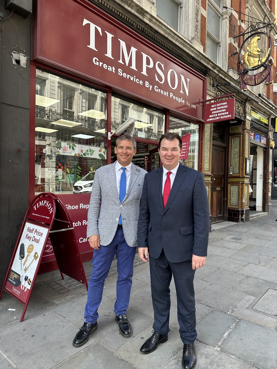 Talking this morning with Guy Opperman, the Employment Minister, about how to encourage more companies to employ disadvantaged people, and how the Government can help. We know that so many of our amazing colleagues were given a second chance, and we are all the better for it.