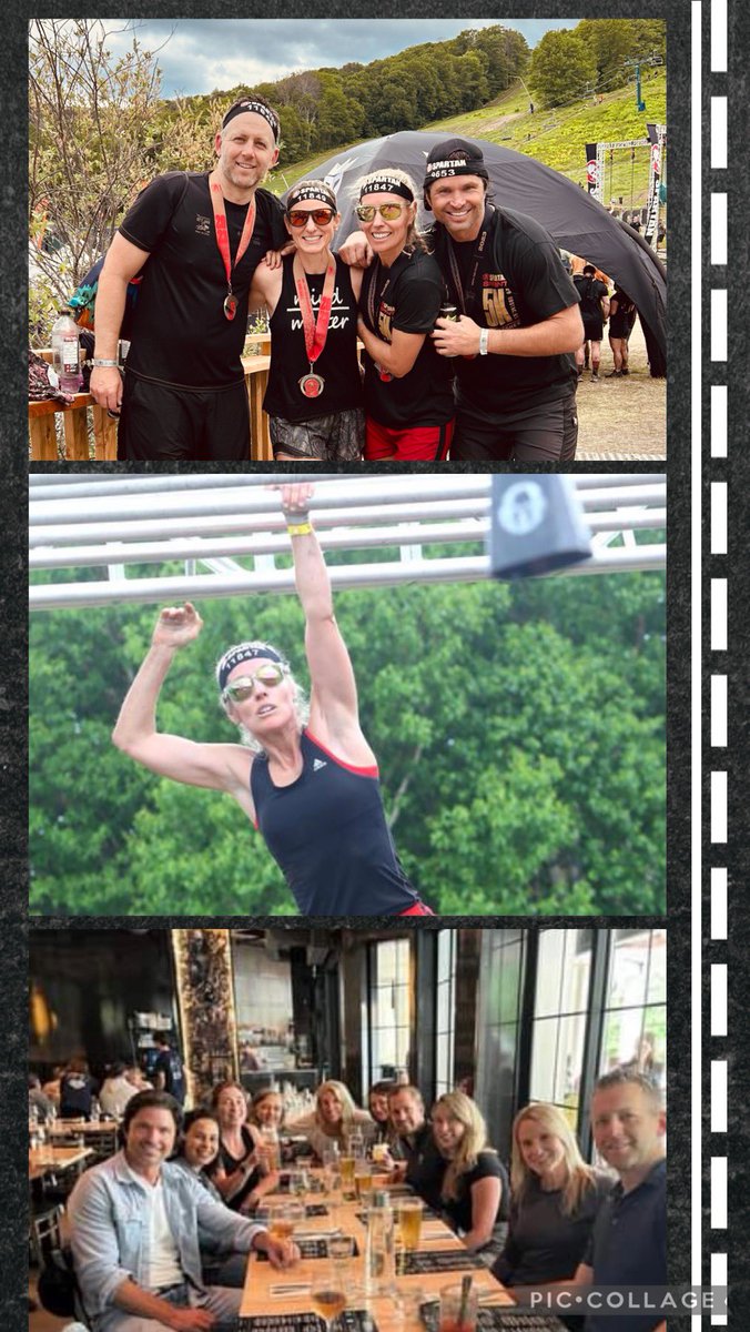 Spartan Sprint Mont Tremblant! 🏃🏽 💪🏻 
What a blast <a href="/DrVriend/">Dr. Jenn Vriend</a> <a href="/rolat/">Rola Tibshirani (She/Her)</a> ! 
We did it! #ocsbwell #spartan