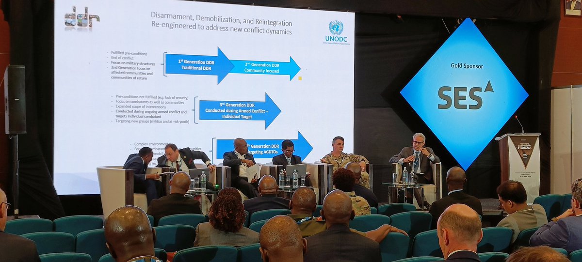 PnyxLtd's tweet image. #ASEC2023 Panel 2 Chaired by @SES_Satellites on #Military Operations #CounterTerrorism with Col Ahmed Abdo @cissaau Khalid Abdelrahman @IGADISSP MajGen Gold Uhuoma Chibuisi @MNJTFOfficial COL Matthew Kopp @SETAF_Africa &amp;amp; Thomas Kontogeorgos @UN_OROLSI @UNPeacekeeping #cooperation