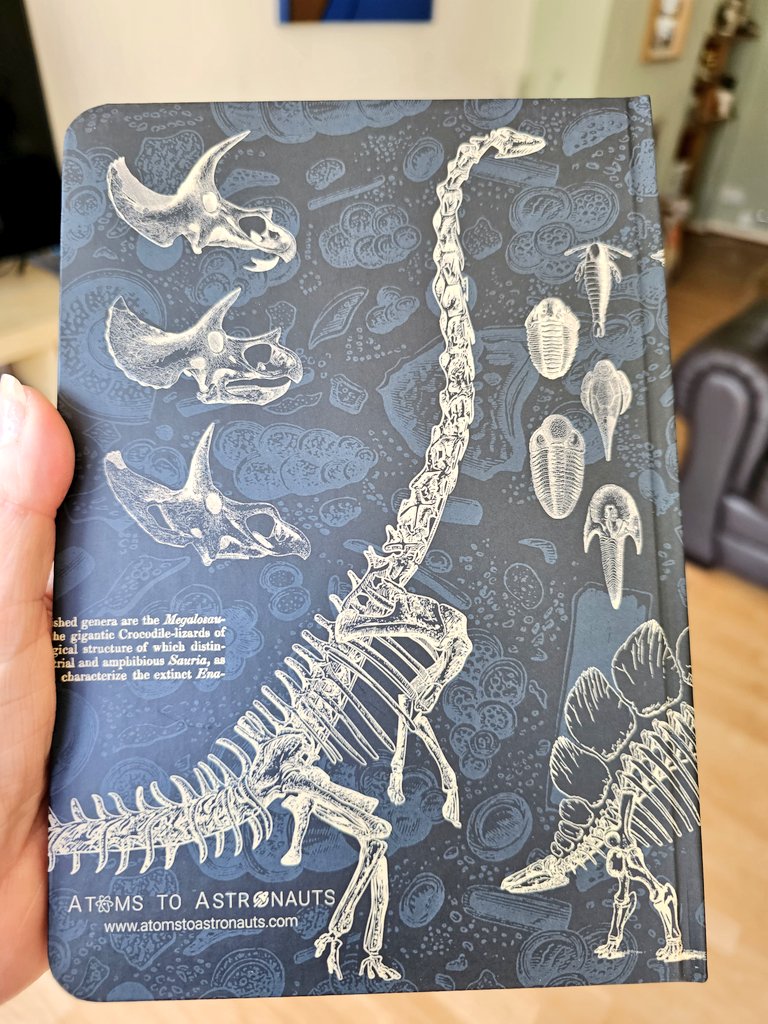 New notebook...it is sooooo beautiful I almost don't want to use 🦕🦖 <a href="/atomsastronauts/">AtomsToAstronauts</a>