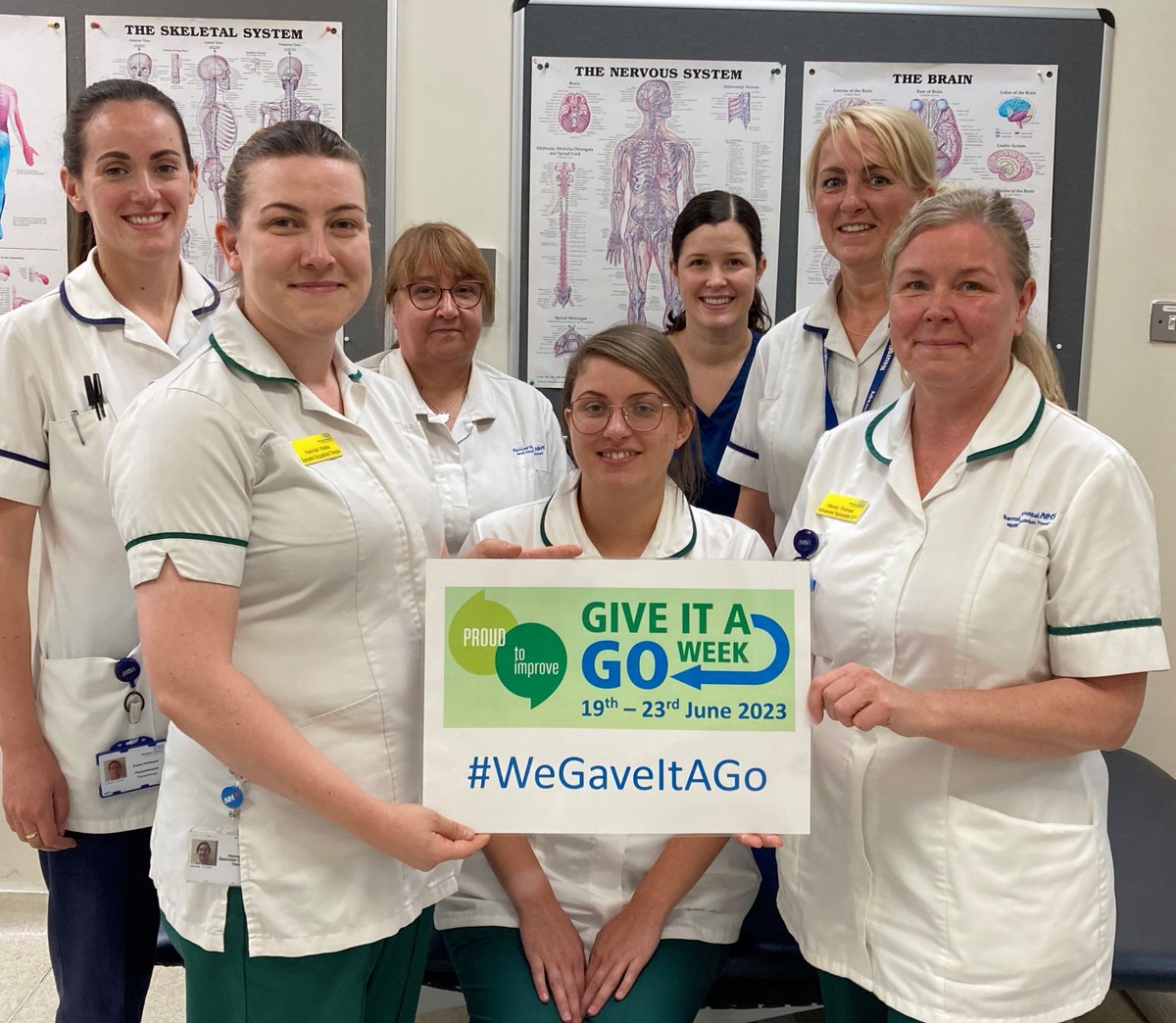 As part of #GiveitaGoWeek2023 the NeuroTherapy Team are conducting a review of the time spent undertaking activities with patients as part of a wider review of the teams current ways of working