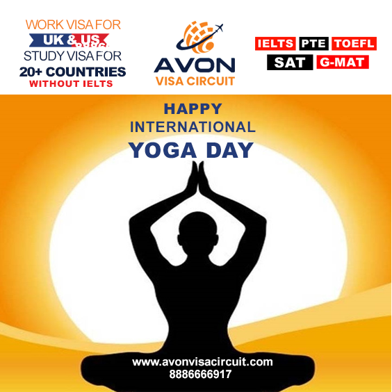 Happy International Yoga Day #ielts #studyabroad #ieltstips #ieltsspeaking #ieltsvocabulary #ieltscoaching #englishspeaking #englishpractice #excellentresults #uk #canada #australia #usa #newzealand #IndianaJones #ModiInUS #PMModi