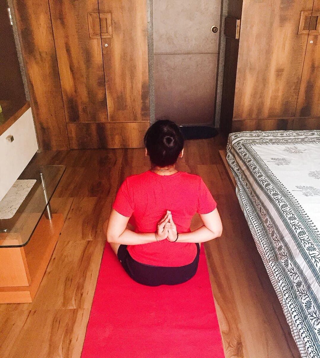 'Yoga is the journey of the self, through the self, to the self.' -- The Bhagavad Gita #paschimanamaskarasana 
#InternationalYogaDay #YogaDay2023 #BhagavadGita #YogaForLife
