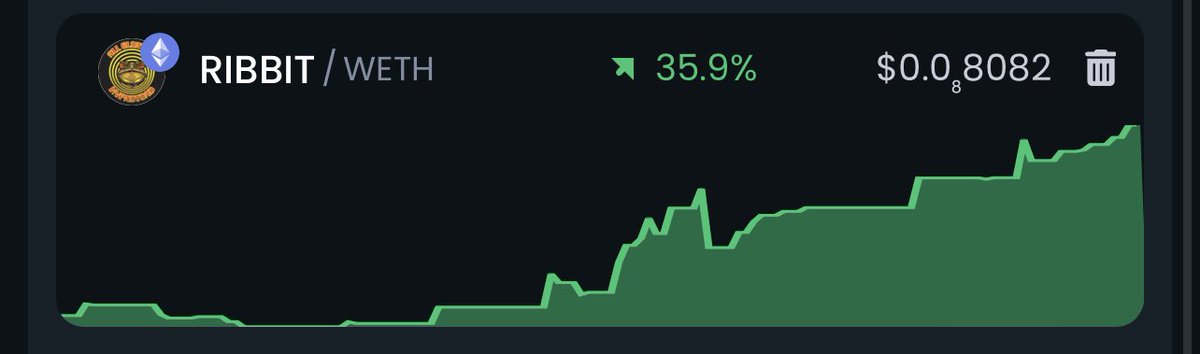 BUY NOW OR FOMO LATER! THE CHOICE IS YOURS. $RIBBIT 🐸

#RIBBIT #RIBBITNATION #RIBBITARMY #RIBBILOUTION #LOADTHETOAD #FROGSOVERDOGS